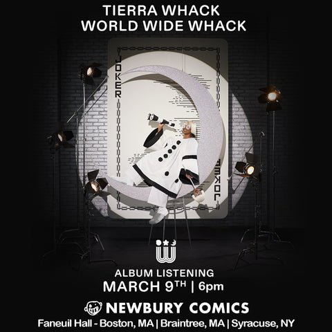 Tierra Whack - World Wide Whack Listening Party - March 9th 2024 - 6PM - Faneuil Hall, Boston, MA - Braintree, MA - Syracuse, NY
