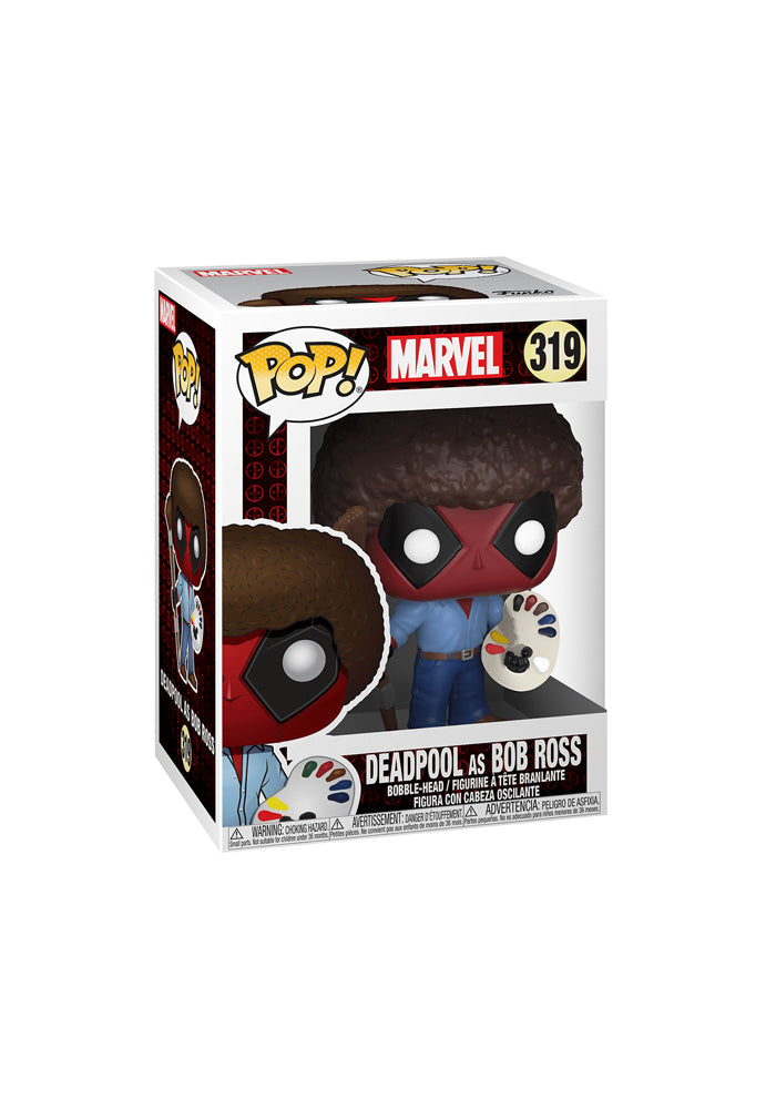 funko pop deadpool bob ross