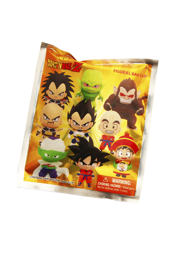 Dragon Ball Z Dragon Ball Z 3d Foam Character Bag Clip Blind Bag Series 1 Newbury Comics