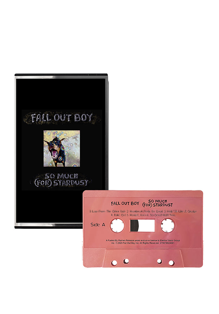 Fall Out Boy So Much For Stardust Cassette Coral Pink Newbury Comics 8877