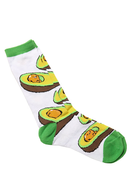 GUDETAMA Gudetama Avocado Socks Newbury Comics