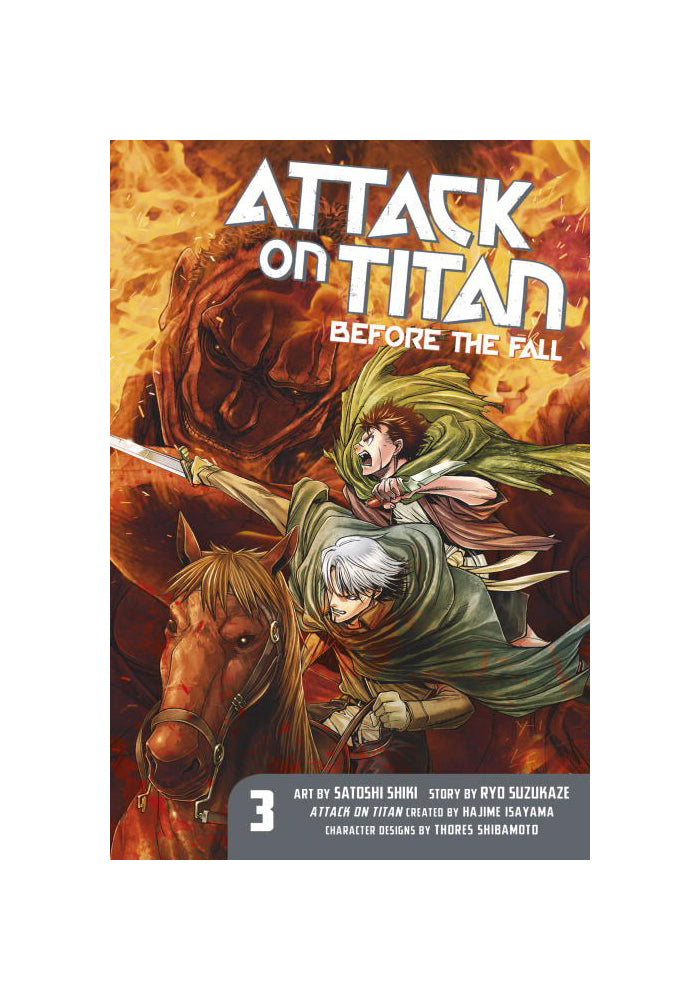 Kodansha Comics Attack On Titan Before The Fall 3 Manga Newbury Comics