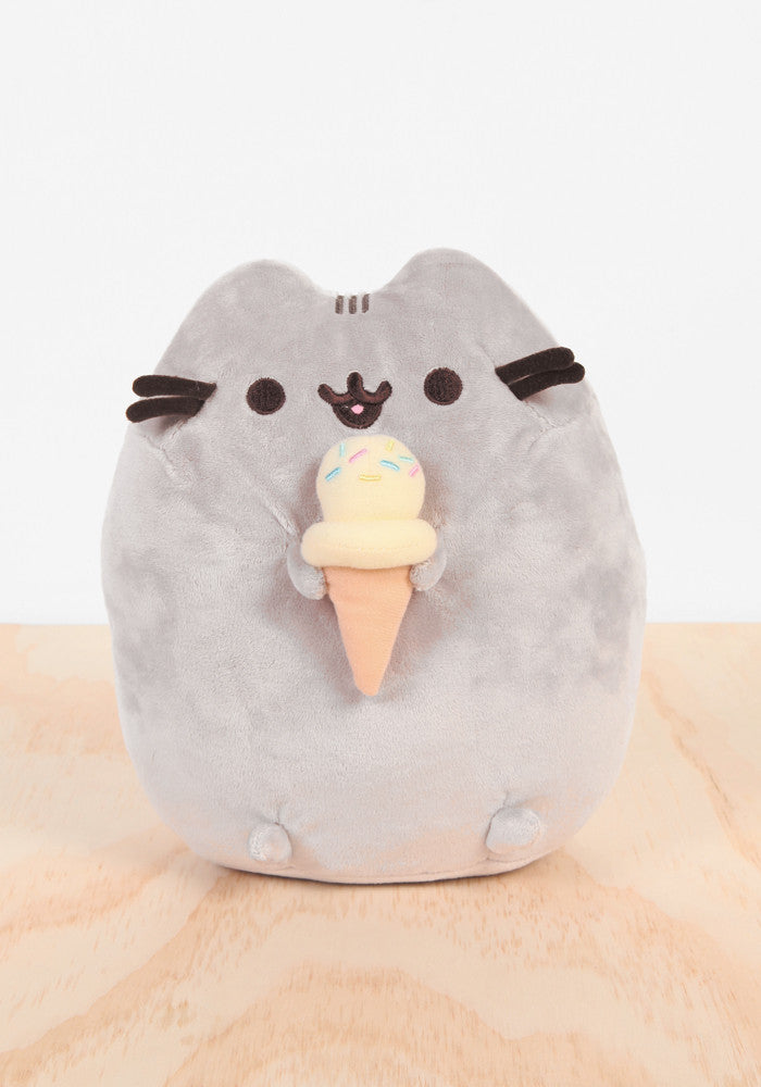 pusheen plush ice cream