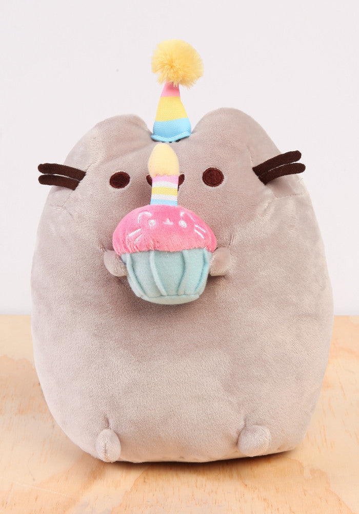 pusheen birthday plush