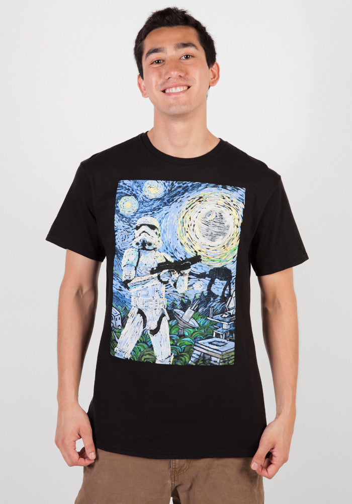 stormtrooper van gogh t shirt