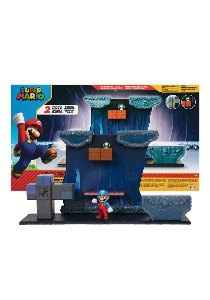 world of nintendo super mario playset