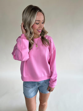 Hype Girl Crewneck - Pink