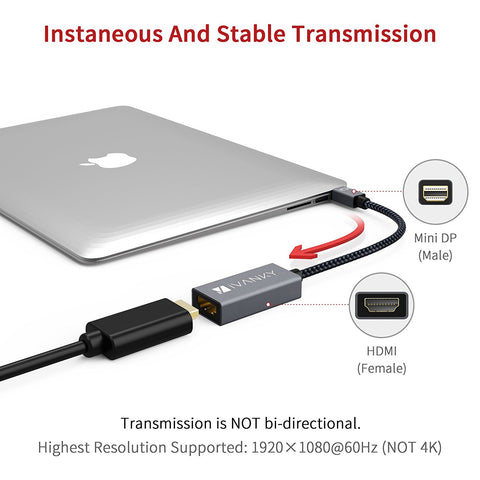 thunderbolt adaptador ivanky adapter displayport kabel macbook