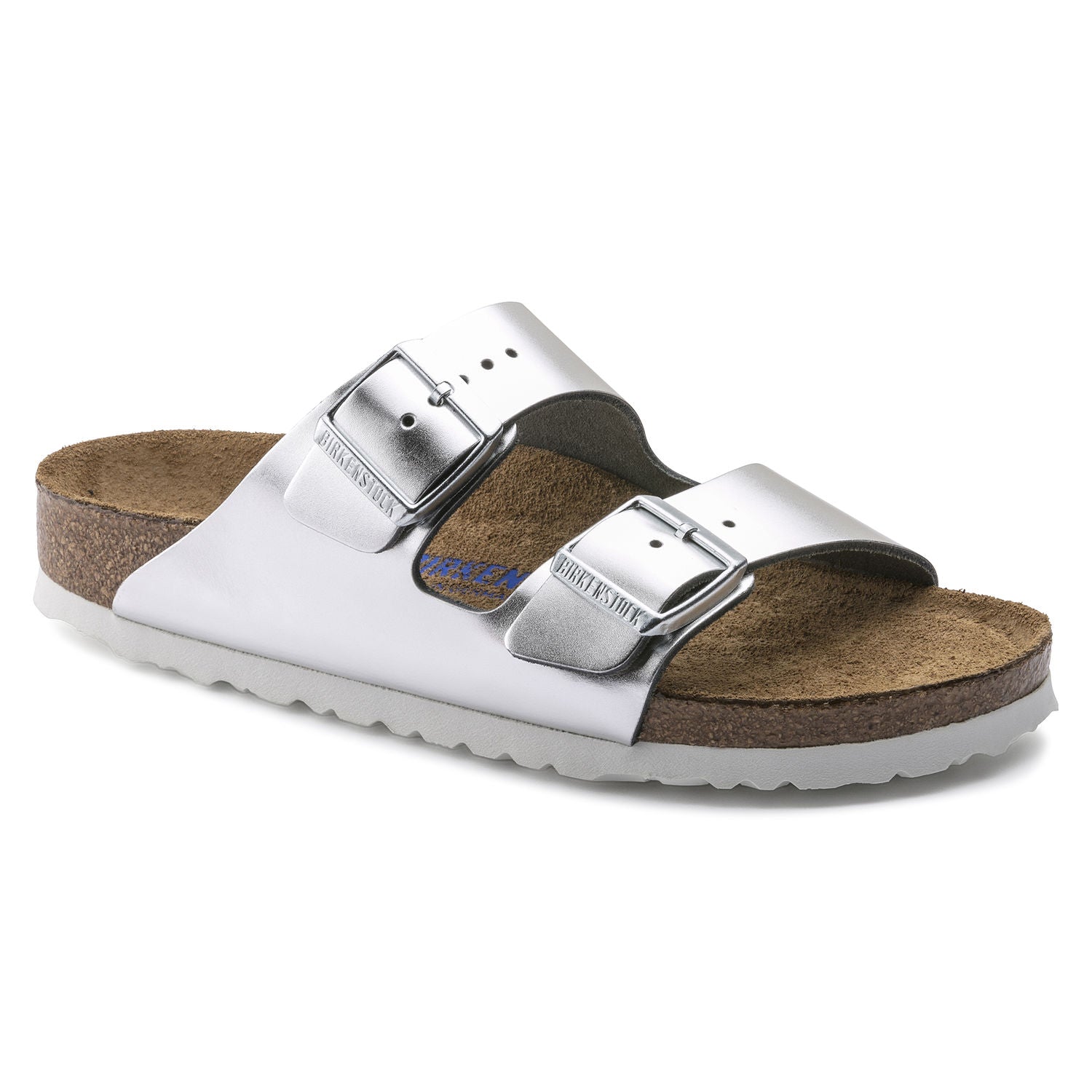 birkenstock arizona soft footbed white