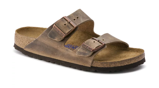 birkenstock arizona soft footbed nubuck leather