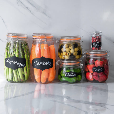 what to keep in food storage jars blog