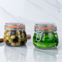 what to keep in food storage jars: left overs