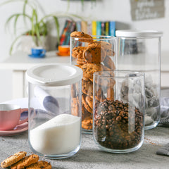 what to keep in food storage jars: kitchen side essentials