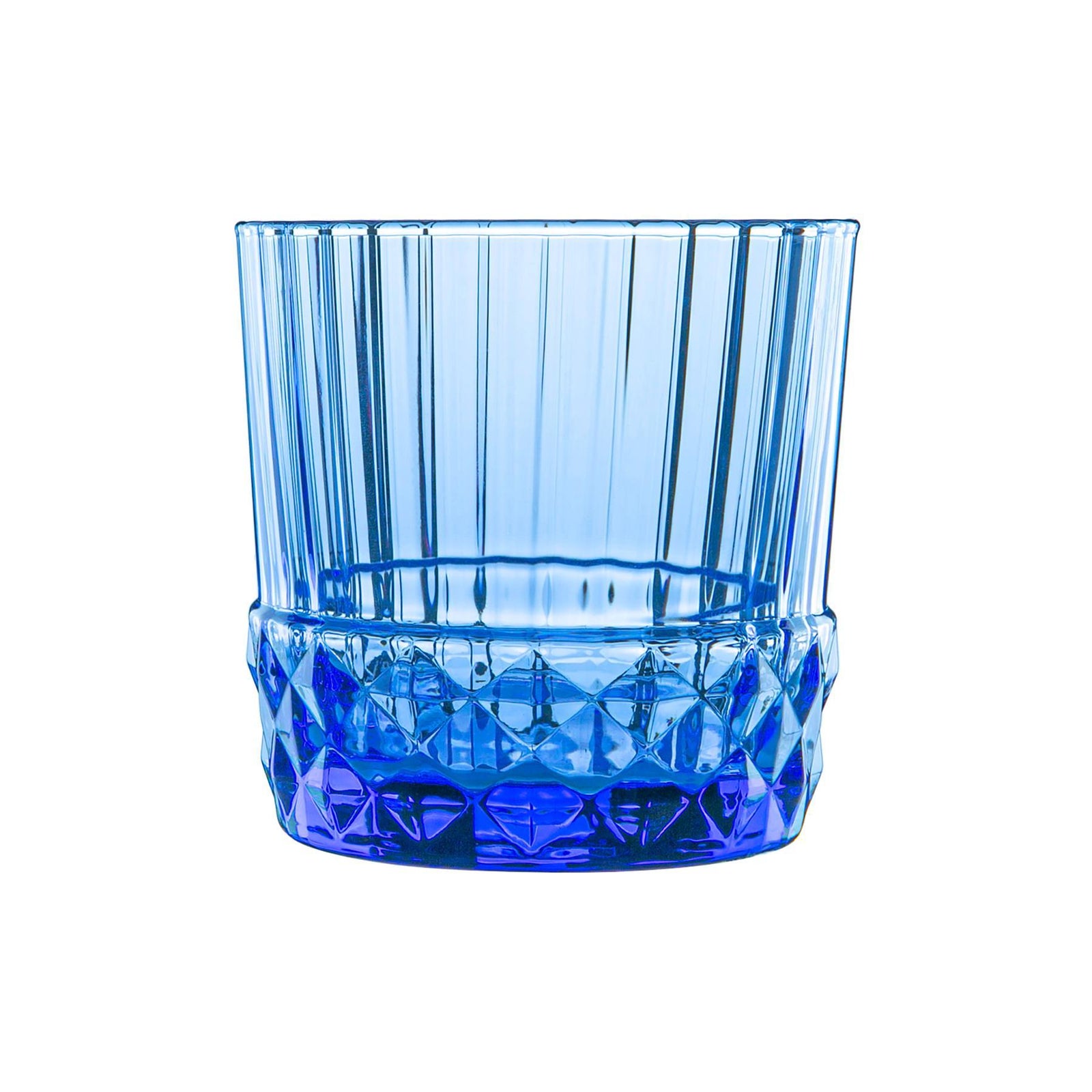 Bormioli Rocco America 20s Water Glasses 300ml Sapphire Blue Pack Of 6 7064