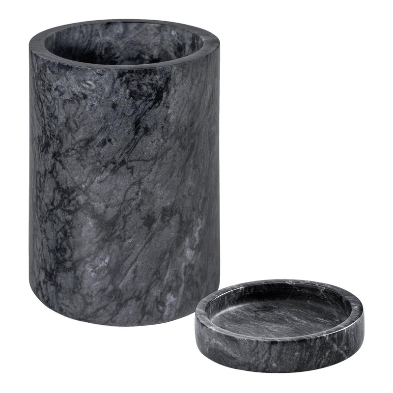 2pc Marble Wine Cooler & Coaster Set - By Argon Tableware