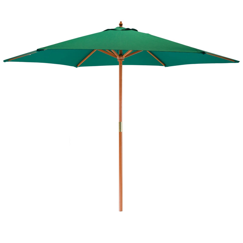 2.7m x 2.5m Wooden Garden Parasol - By Harbour Housewares