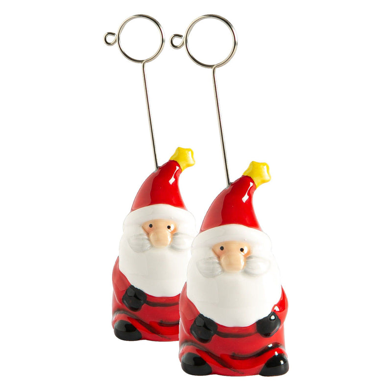 Father Christmas Card Holders - Pack of 6 - By Nicola Spring