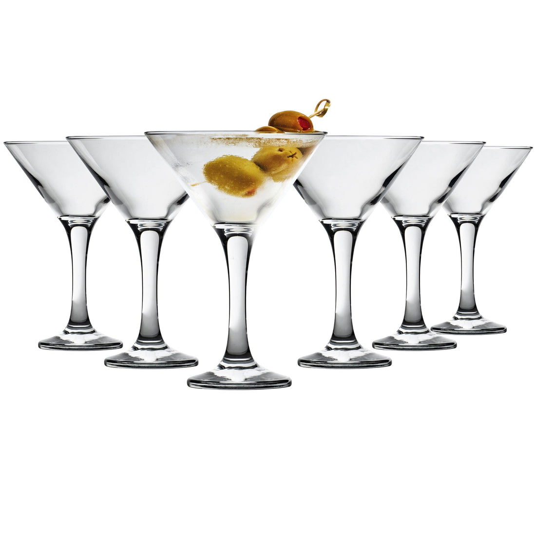Rink Drink Martini Glasses - 175ml - Pack of 6