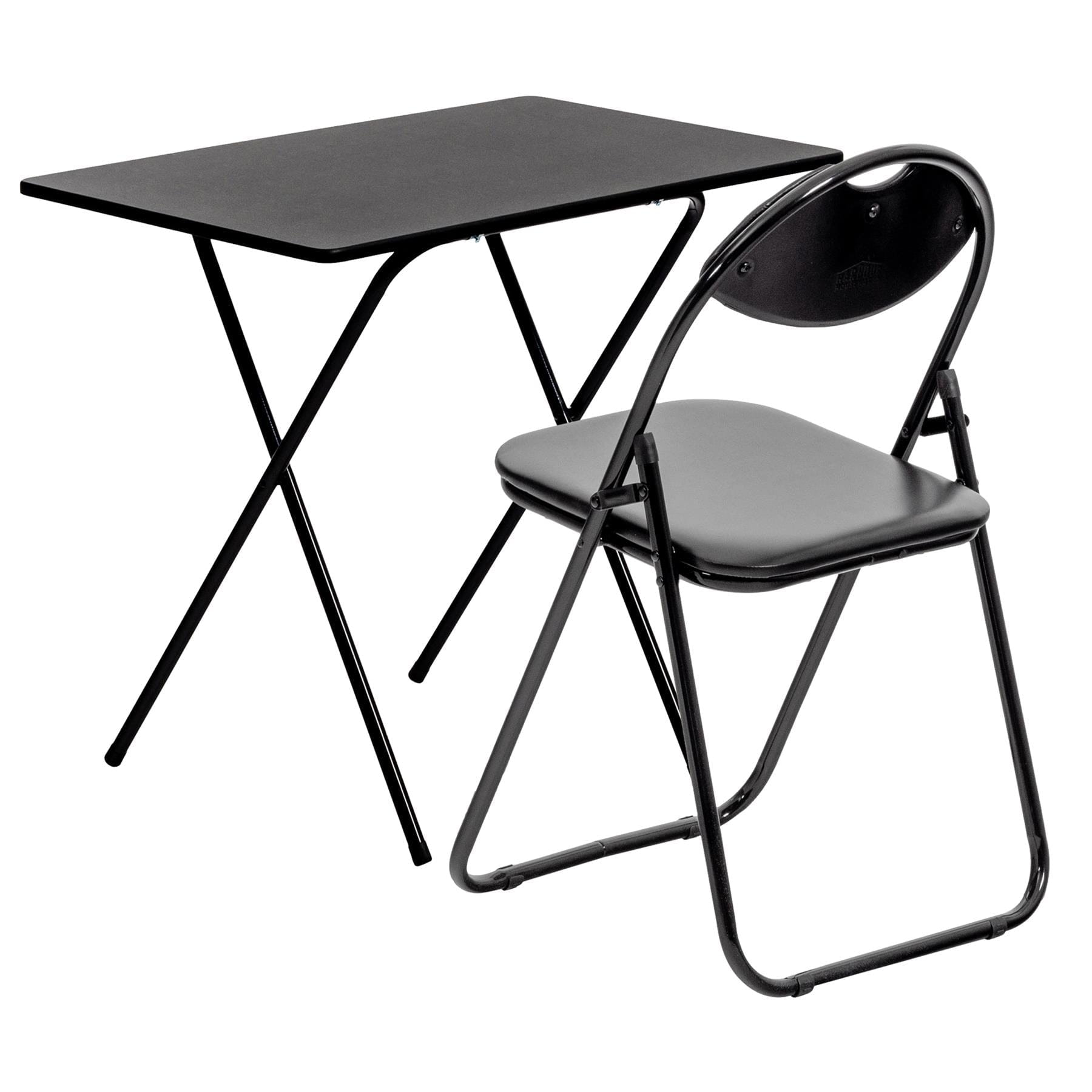 Folding Wooden Desk & Chair Set - By Harbour Housewares - Rinkit.com product image