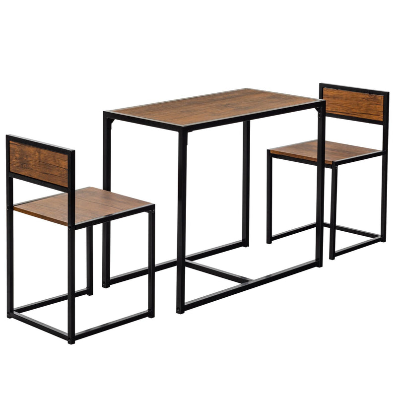 2 Seater Compact Dining Set - By Harbour Housewares