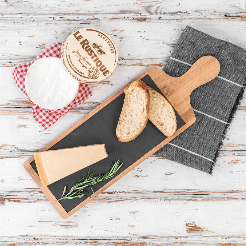 Slate Bamboo Serving Board - By Argon Tableware