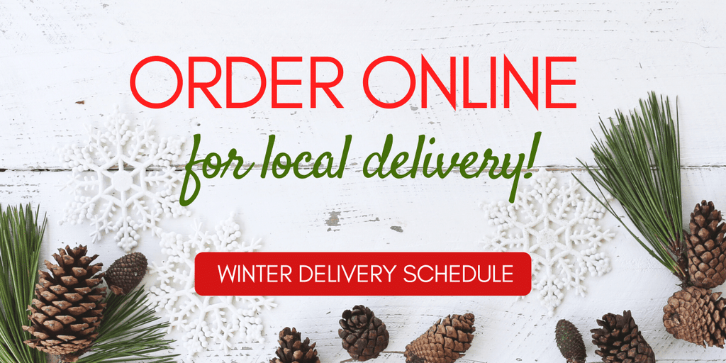 Order Online for local delivery!