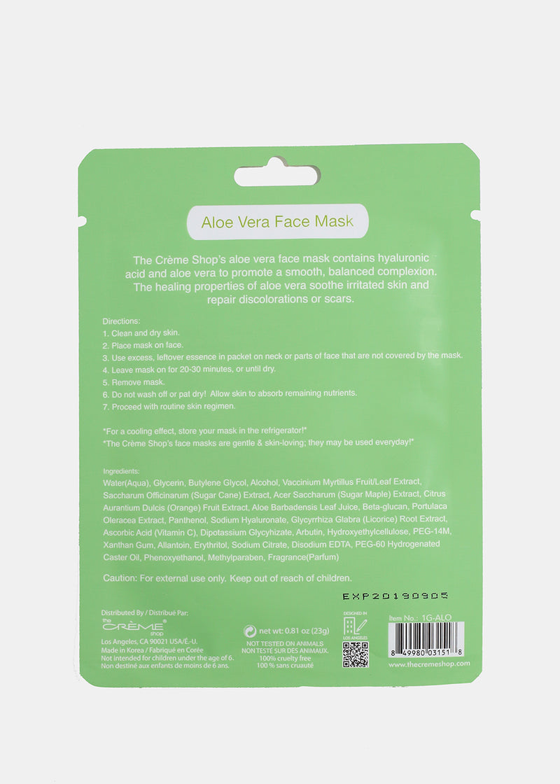 Aloe Vera Facial Sheet Mask Shop Miss A 5610