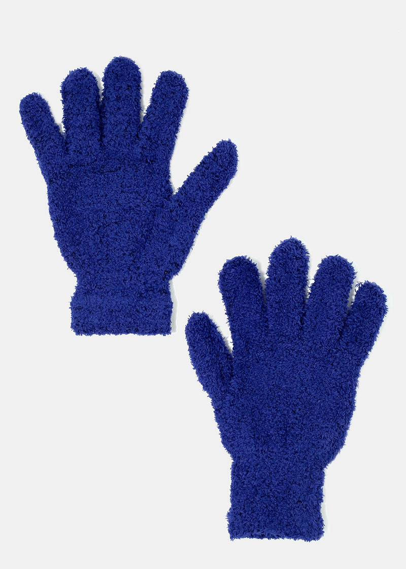 Solid Fuzzy Winter Gloves – Shop Miss A