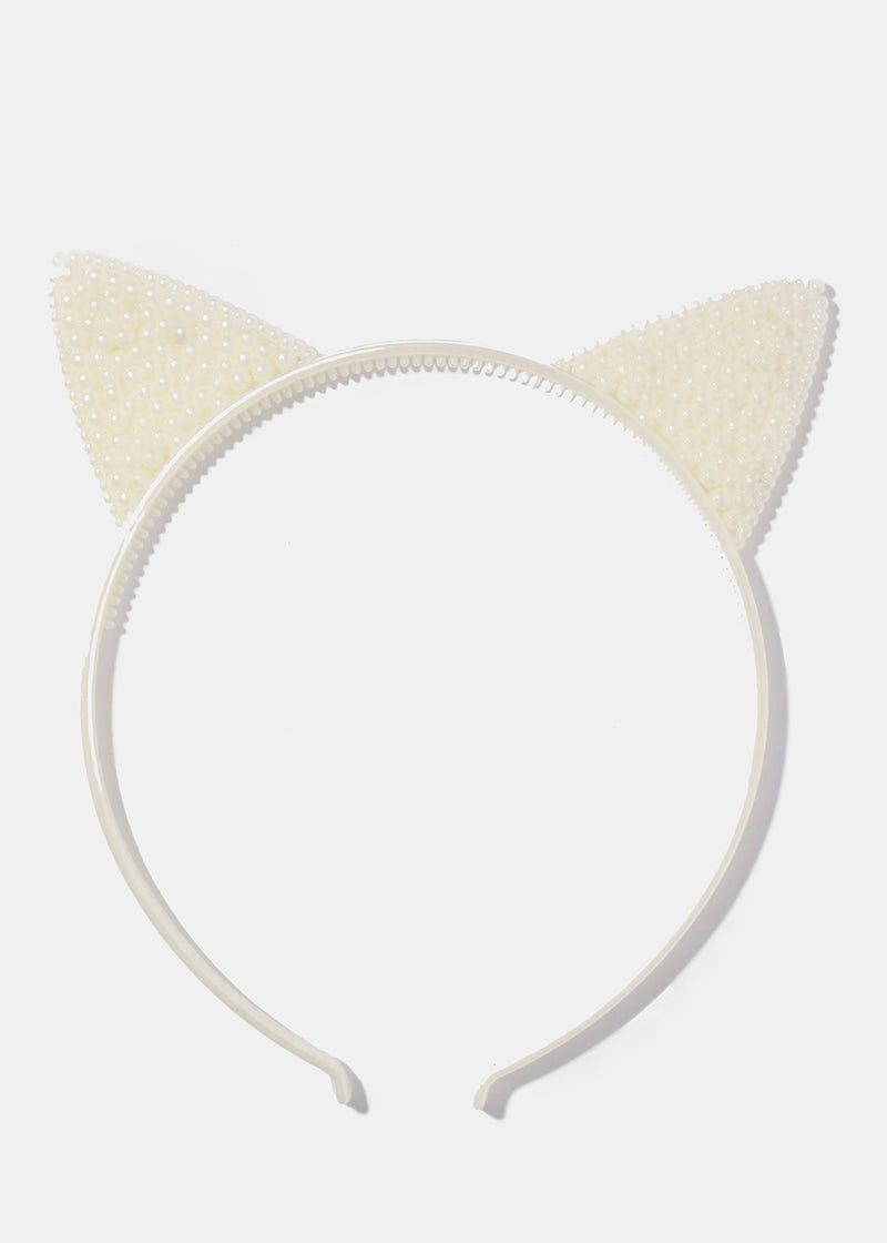 Pearl Cat Ears Headband – Shop Miss A