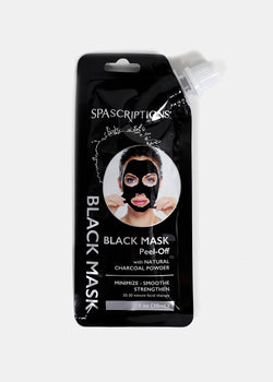 Spascriptions black mask peel off mask