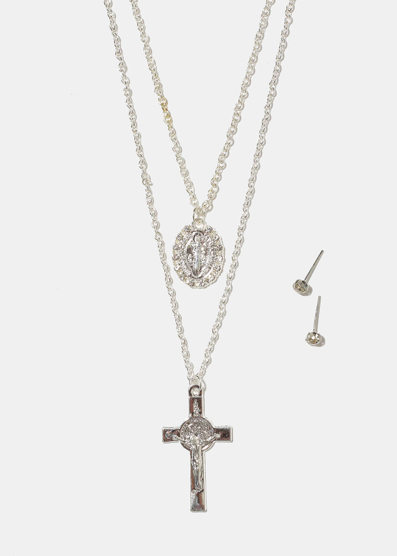 Cross Layered Necklace – Shop Miss A