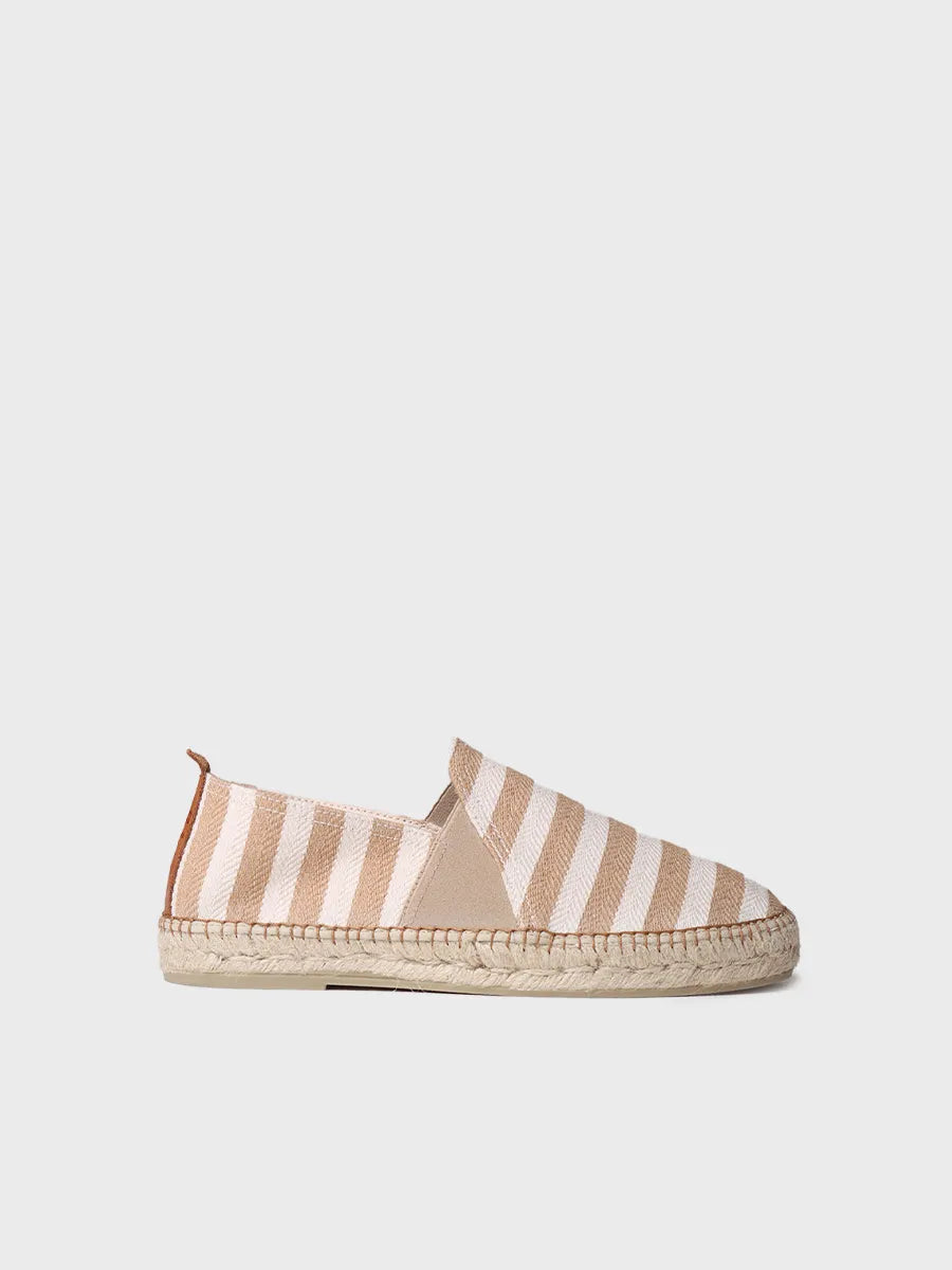 Espadrillas da uomo in tessuto a righe
