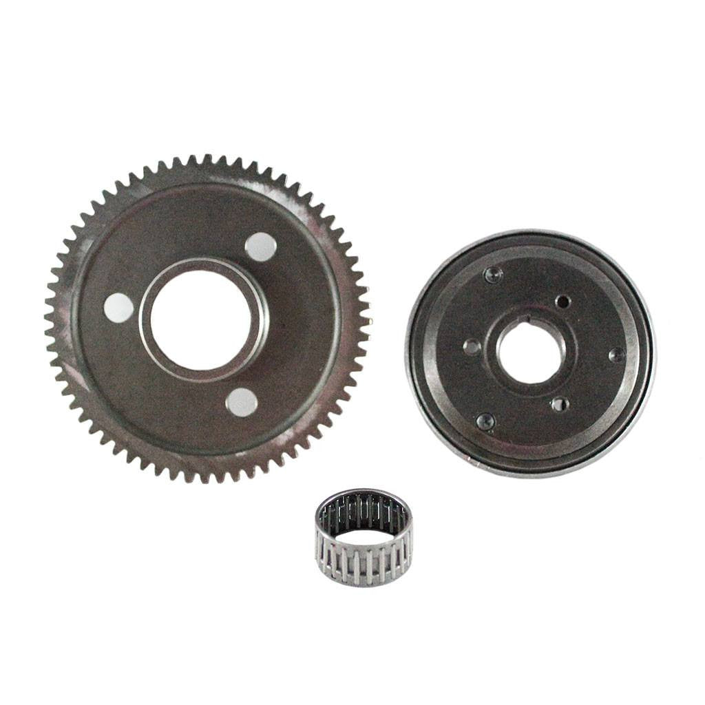 Starter One Way Drive Clutch - 3 Sprag - 64 Tooth - Kymco GY6