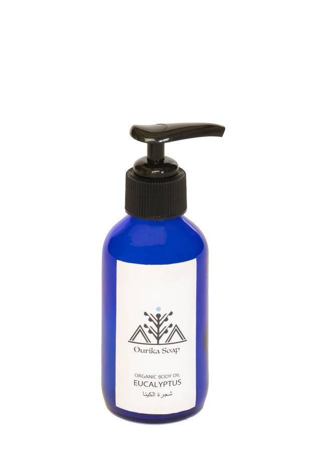 Ourika Soap :: Body Oil, Eucalyptus 3 oz.