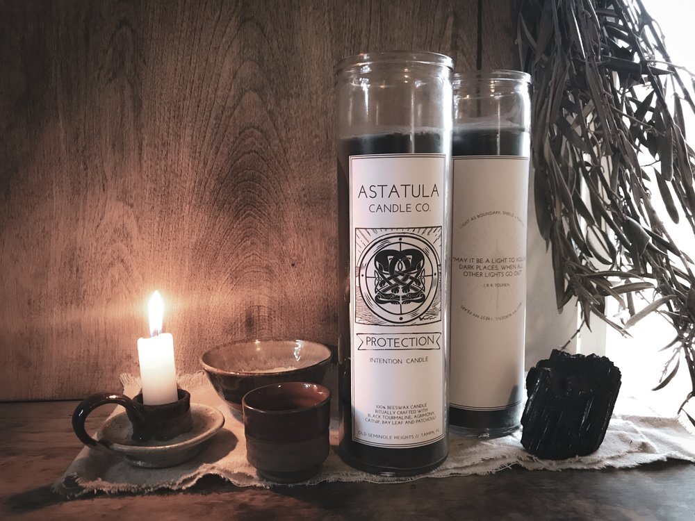 Astatula :: Intention Candle, Protection