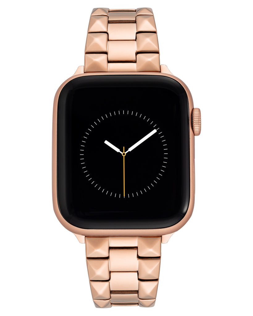 Bracelet Apple Watch acier inoxydable (or rose) 