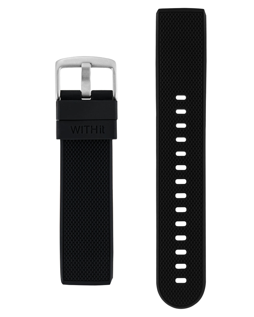 WITHit Band Kit for Fitbit Versa 3 and Fitbit Sense (3-Pack) Black
