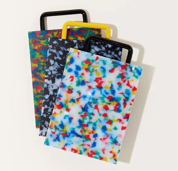 Fredericks and Mae Multi Confetti Cutting Board