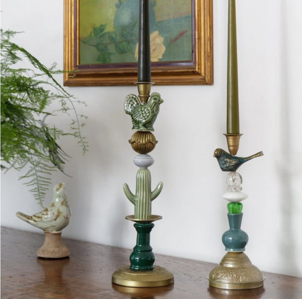 Miho Unexpected Things Green Vibes Candlestick