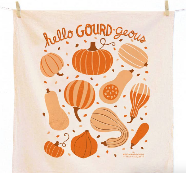 The Neighborgoods Hello Gourd-geous Dish Towel