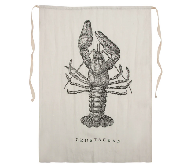 sir/madam linen lobster bib