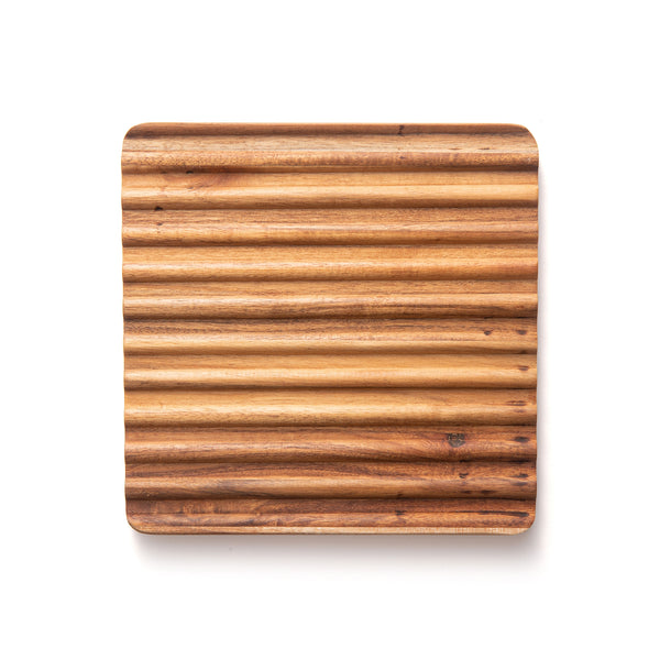 Ironwood Brown Acacia Wood Napkin Holder