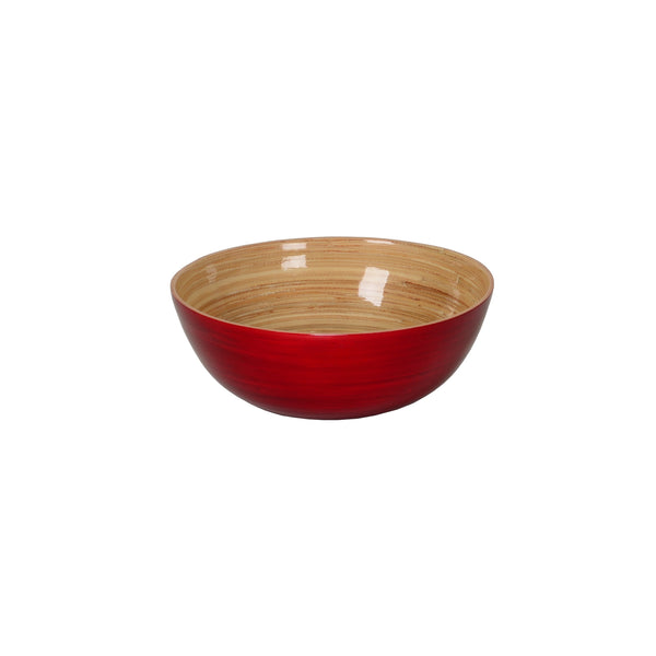 Bamboo Bowl in Red, Large Tall – La Cuisine