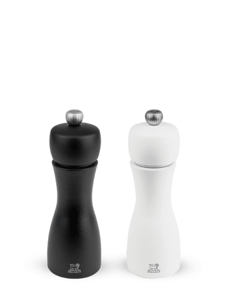 Peugeot Cast Iron Bali Pepper Mill and Salt cellar Gift Set