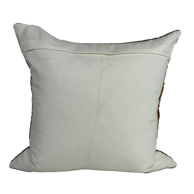 RUFOUS Throw Pillow in Green