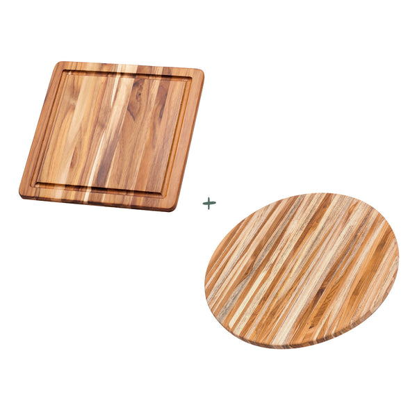 Herringbone Cutting Board (L) 323 – TEAKHAUS