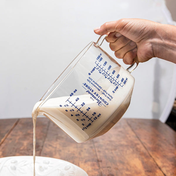 Two Cup Glass Measuring Cup — The Grateful Gourmet