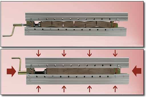 Frontline Wood Clamp System - Flatten &amp; Clamp in One 