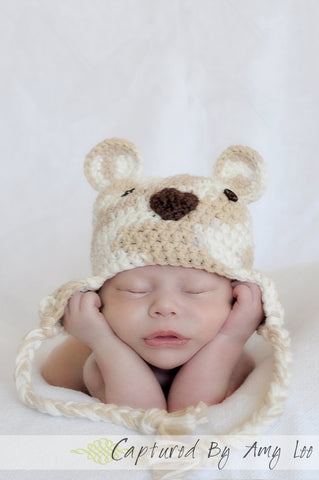 newborn baby hats with ears