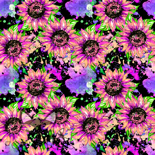 Awesome sunflowers Fabric – Fox & Tots